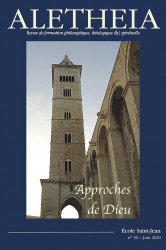 Aletheia n°56 : Approches de Dieu